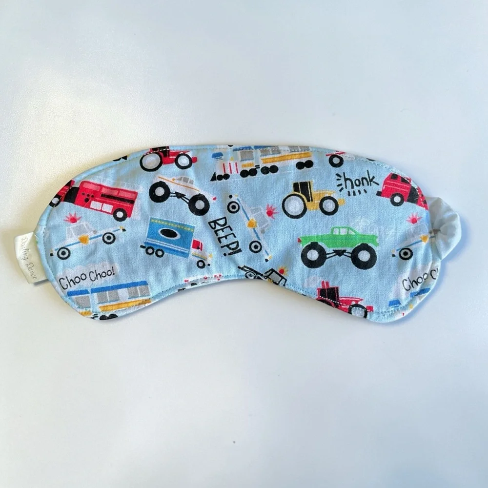 Blue Car Theme Kids Sleep Mask Merida